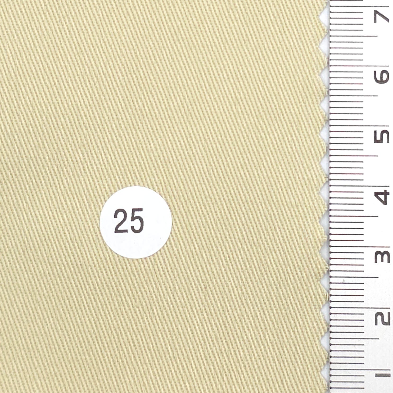 1.Cream-2.White-3.Ivory-4.Pink-5.Mint - 16 Count Solid Twill Cotton Woven Fabric - FAB 1817