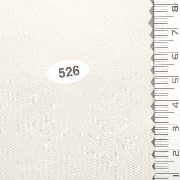 Solid Satin Polyester Rayon Woven Fabric - FAB 1736 - 26.Off White