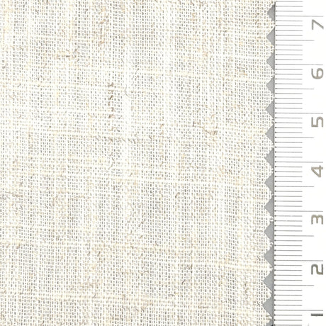 Solid Washing Linen Rayon Woven Fabric - FAB1680 - 1.Chantilly-2.Linen-3.Cavern Pink-4.Petite Orchid-5.Studio-6.Shalimar-7.Sweet Corn-8.Rob Roy-9.Cararra-10.Bleach White 