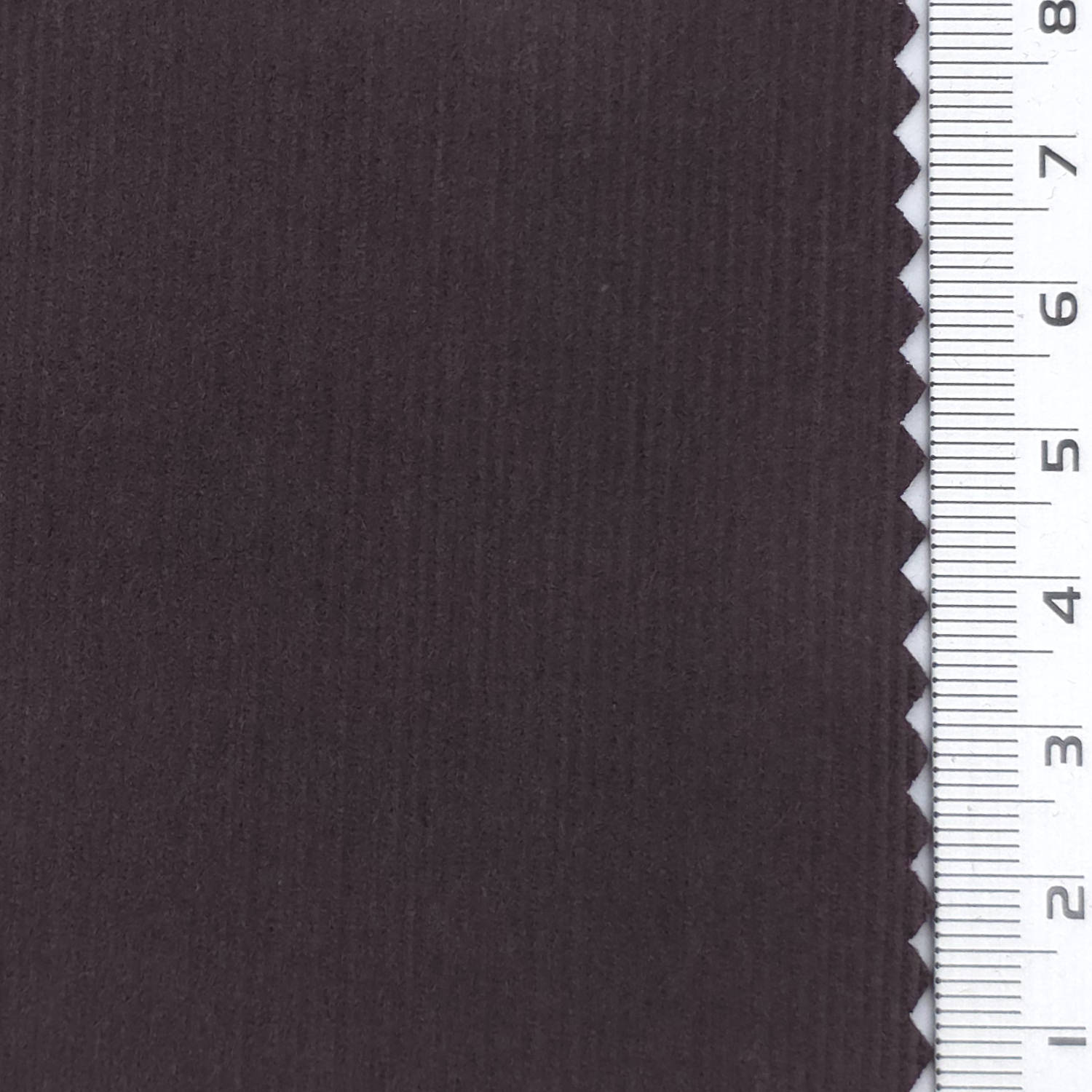 21 Wale Solid Corduroy Cotton Woven Fabric - FAB 1747 - V2-26: Dark Brown