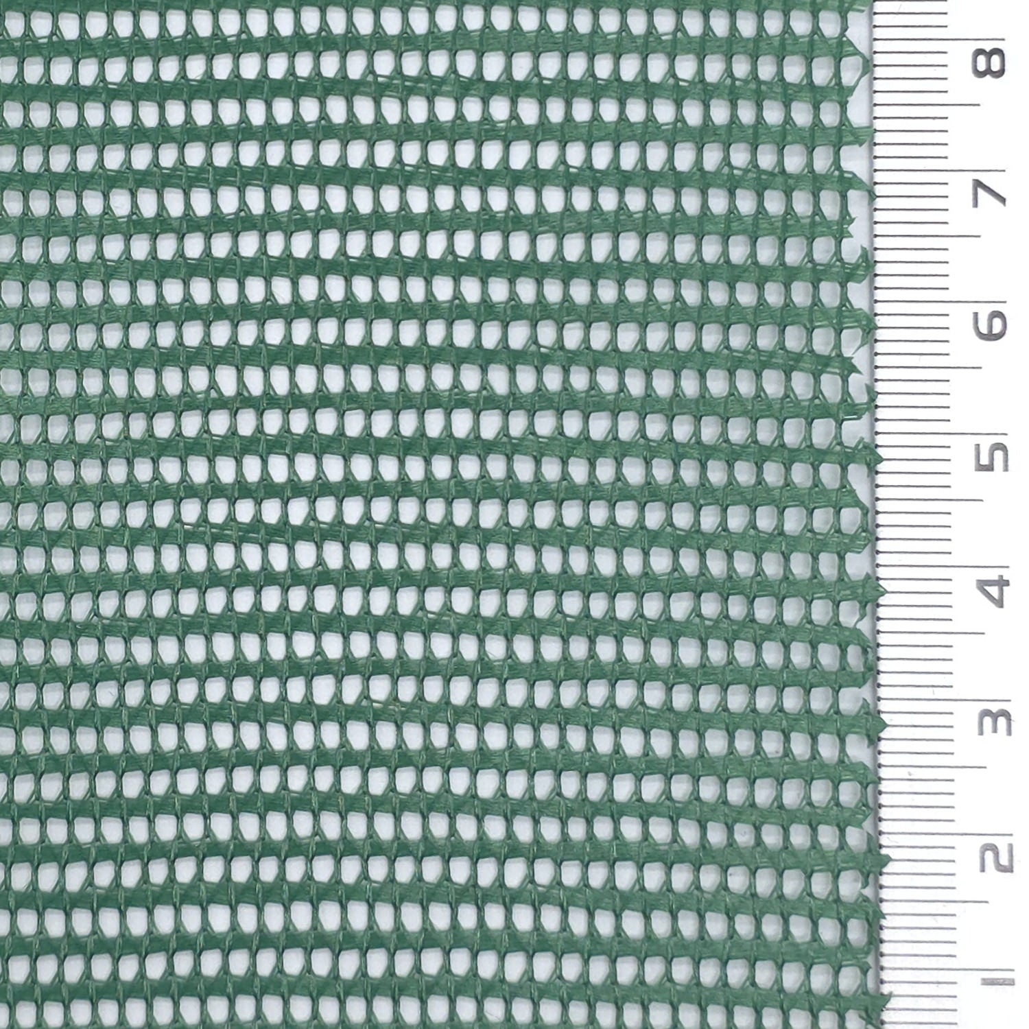 Resin Finished Rigid Nylon Mesh Knit Fabric - FAB1943 - Sage Green