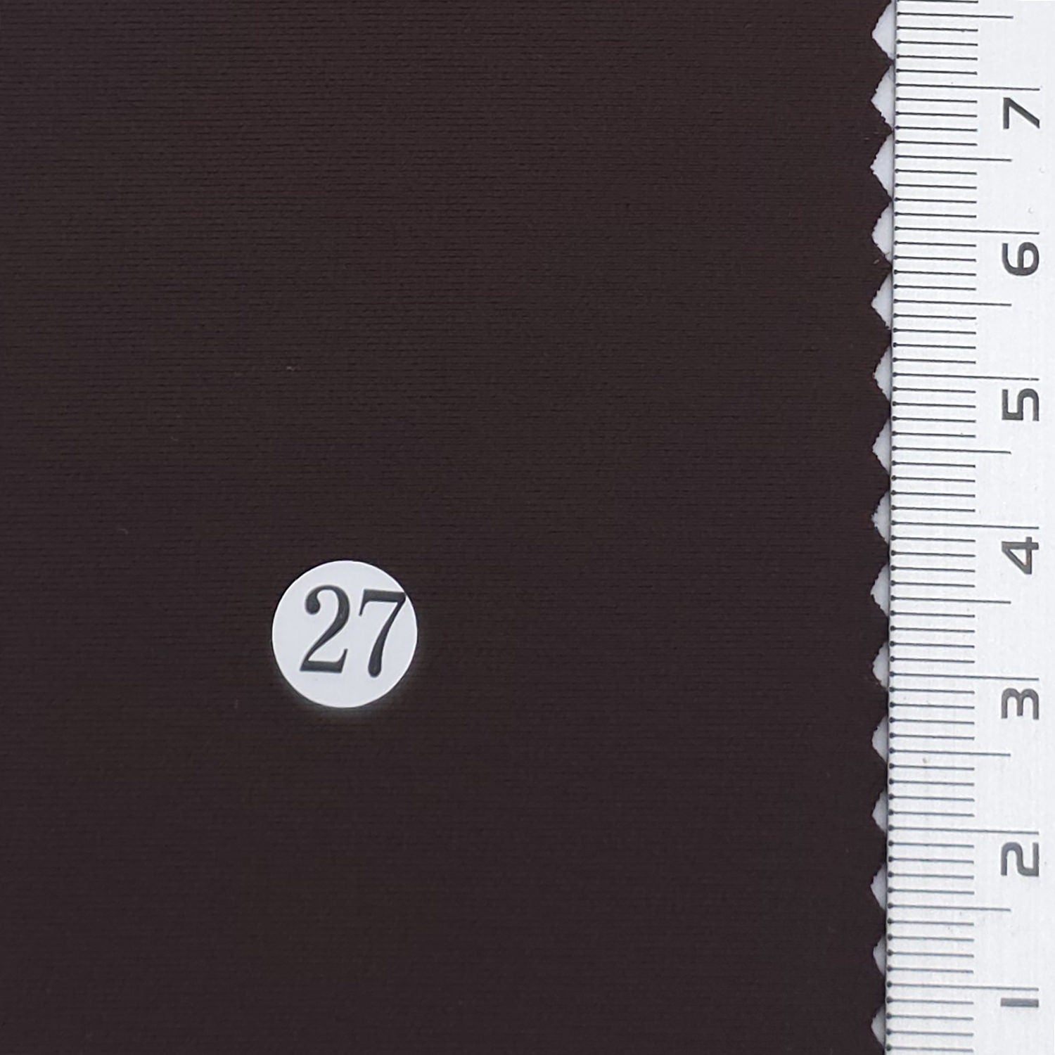 Solid Nylon Spandex Knit Fabric - FAB1944 - Dark Brown