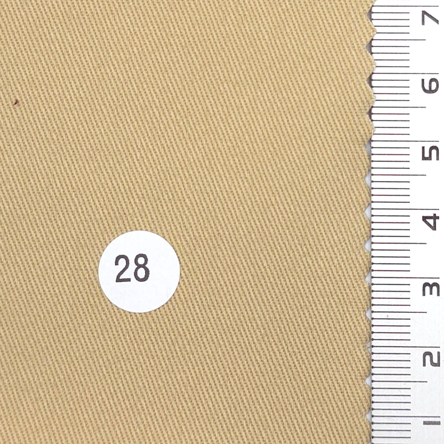 1.Cream-2.White-3.Ivory-4.Pink-5.Mint - 16 Count Solid Twill Cotton Woven Fabric - FAB 1817