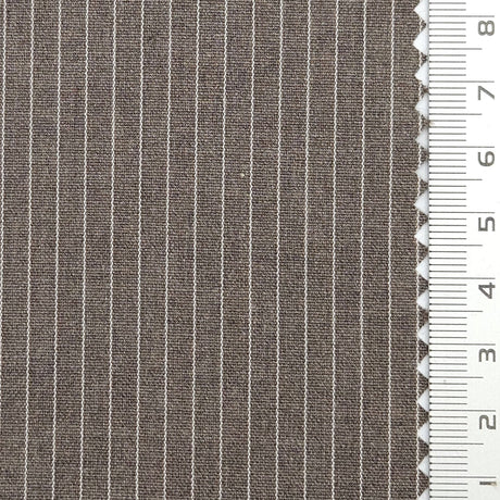Pin Stripe Plain Polyester Spandex Rayon Woven Fabric - FAB1783 - 1.Light beige-2.Taupe-3.Light gray-4.Charcoal gray-5.Dark Charcoal-6.Navy blue-7.Dark brown-8.Dark Navy-9.Black 