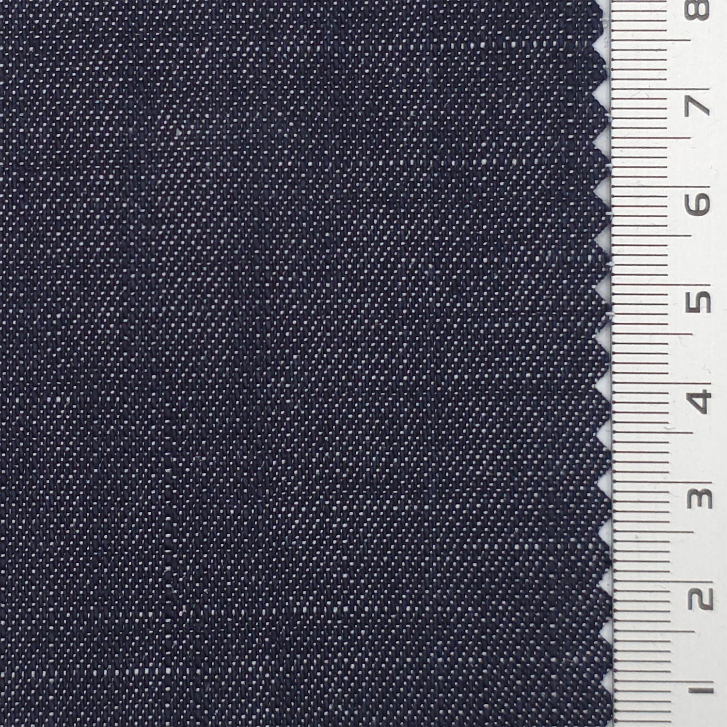 1.Navy Blue-2.Navy Black-3.Black-4.Ivory-Swatch - Denim No Dye Transfer Cotton Poly Woven Fabric - FAB 1837
