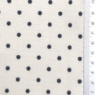Polka Dot Polyester Woven Fabric - FAB1972 - Beige