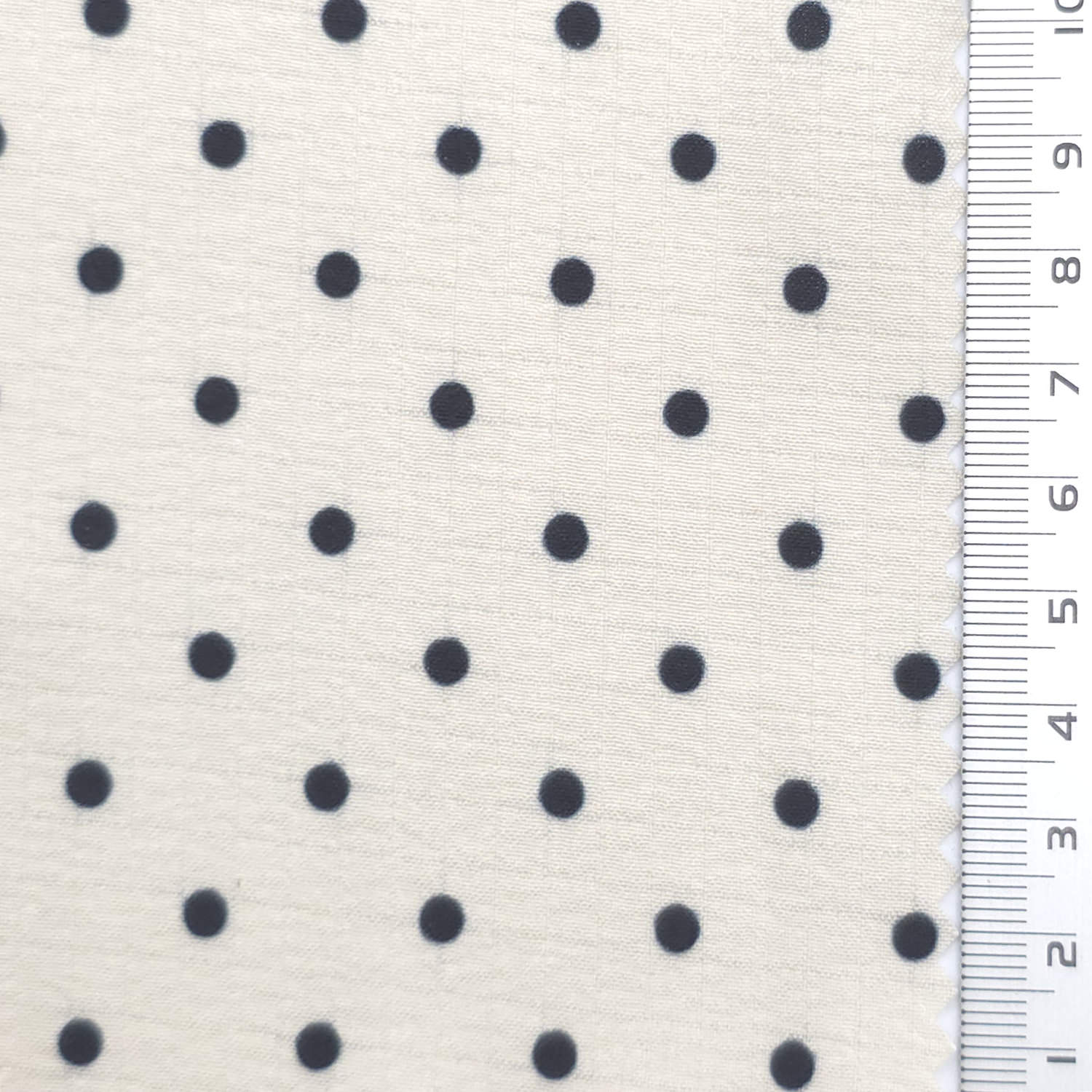 Polka Dot Polyester Woven Fabric - FAB1972 - Beige