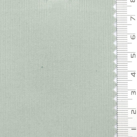 21 Wale Solid Corduroy Cotton Woven Fabric - FAB1747 - 1.Dark teal green-2.Sage green-3.Light blue gray-4.Forest green-5.Olive brown-6.Taupe-7.Dark green gray-8.Light gray/white-9.Off white-10.Pale pink-beige 