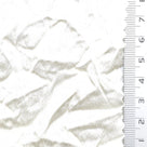 Crinkled Polyester Woven Fabric - FAB1970 - Ivory