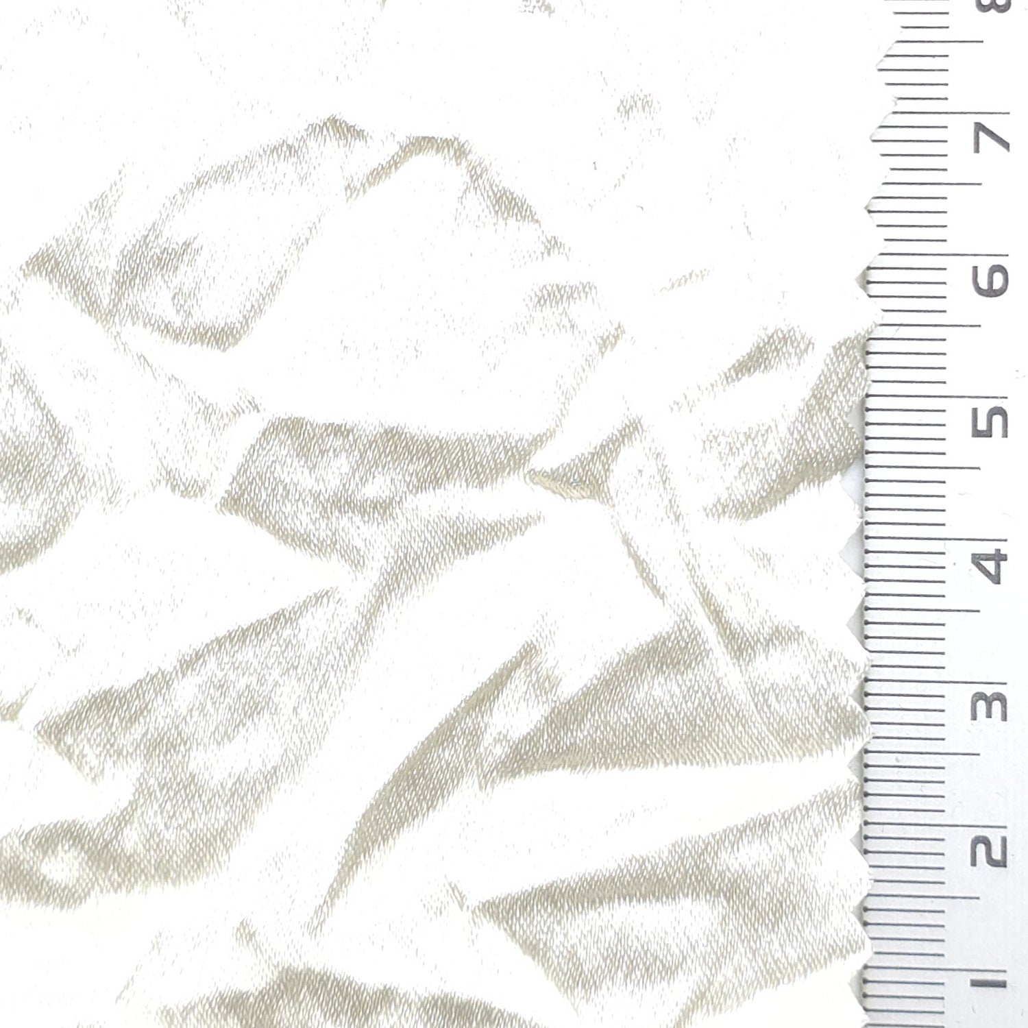 Crinkled Polyester Woven Fabric - FAB1970 - Ivory