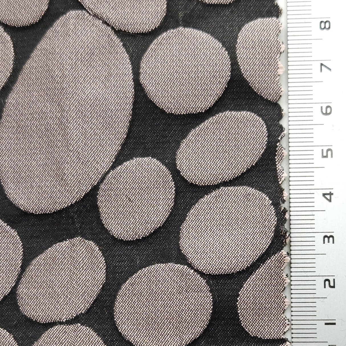 Dot Jacquard YarnDyed Polyester Woven Fabric - FAB1623