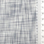 Solid Denim Tweed YarnDyed Cotton Woven Fabric - FAB1773 - Light grey and white plaid