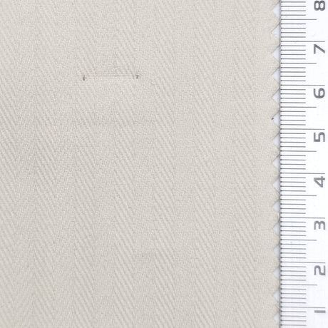 Herringbone Cotton Woven Fabric - FAB1955 - Ivory