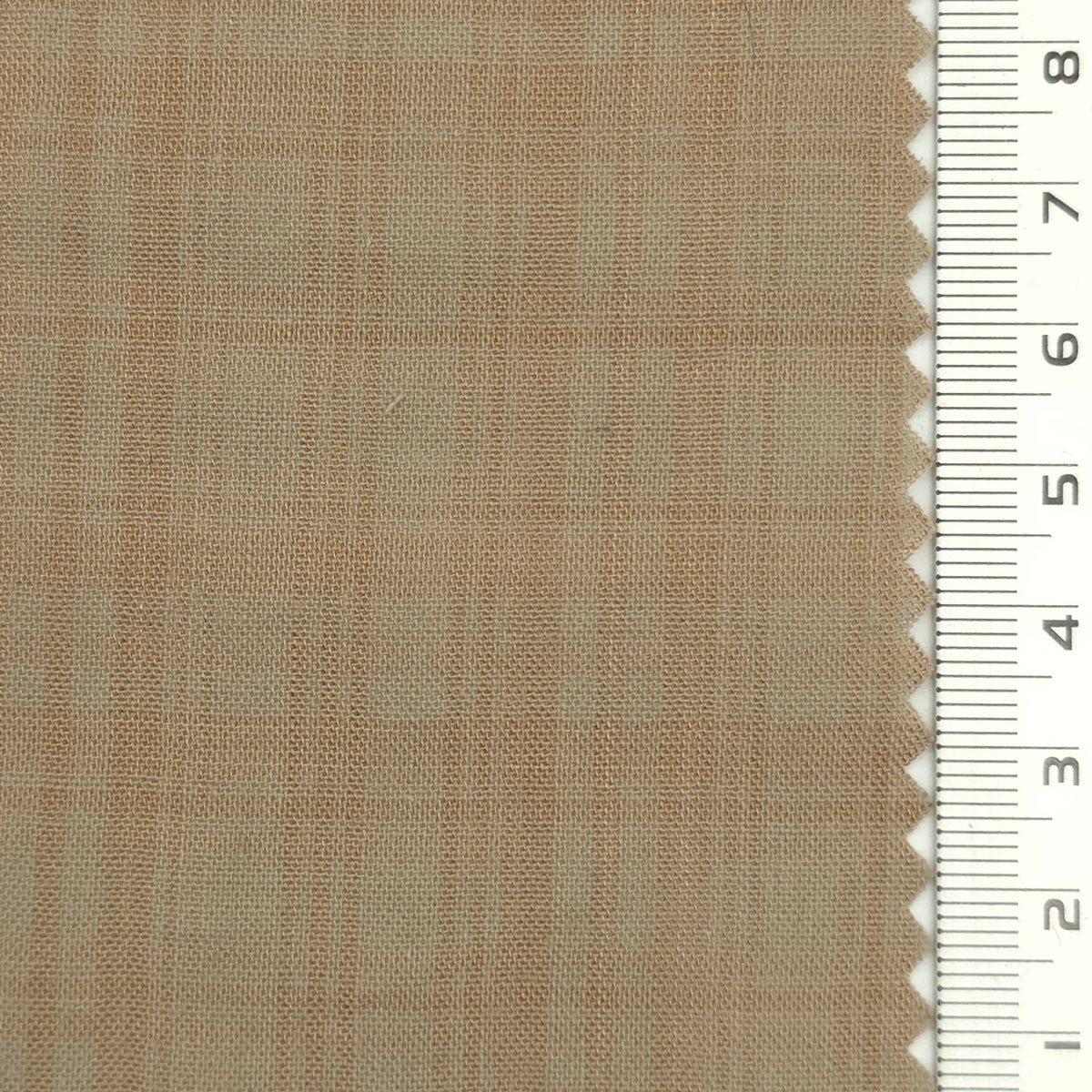 1: Dark Navy Blue-2: Tan-3: Charcoal Gray-4: Slate Blue-5: Charcoal - Airy Lightweight Plaid Cotton Rayon Woven Fabric - FAB 1936
