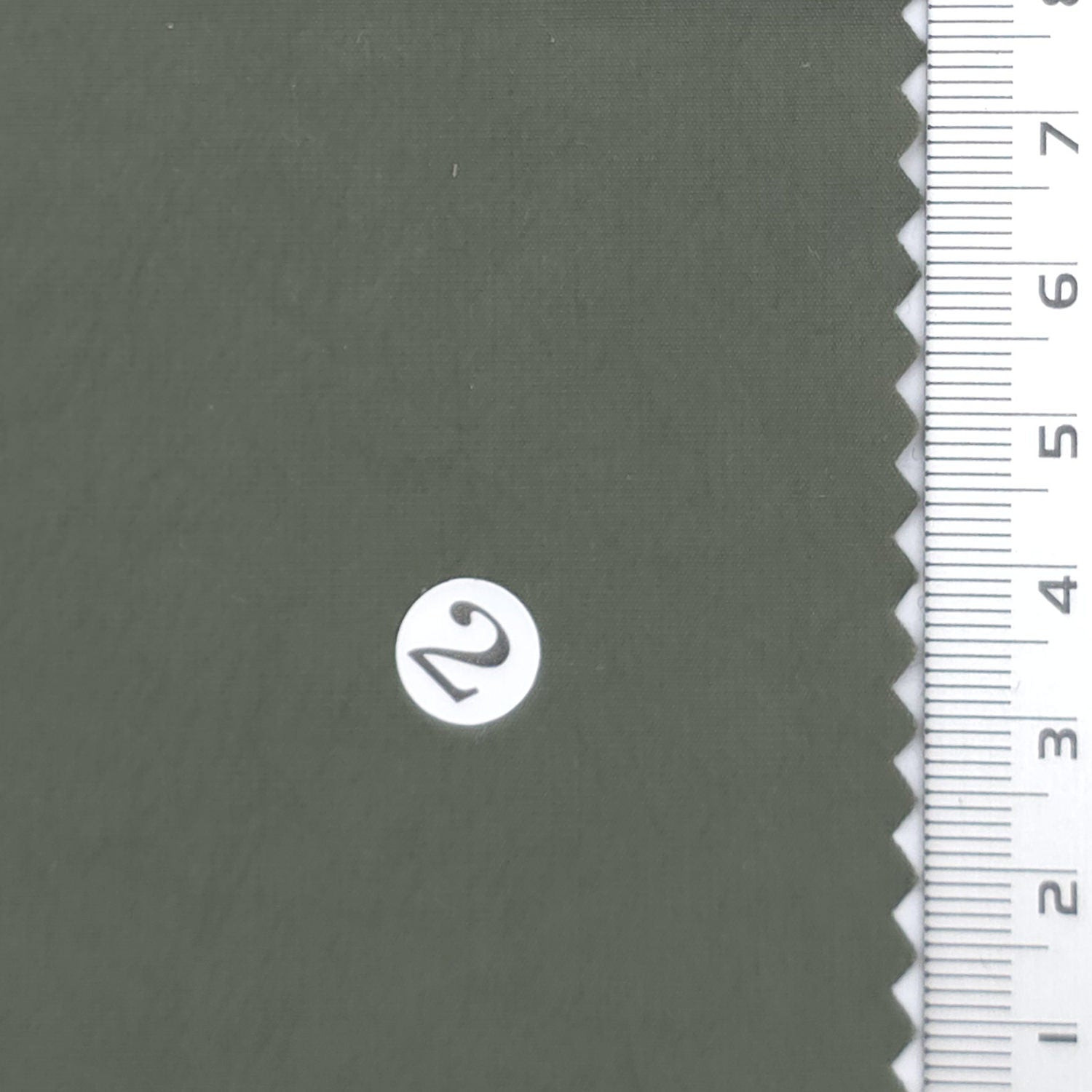 Solid Nylon Spandex Woven Fabric - FAB1964 - Olive Gray