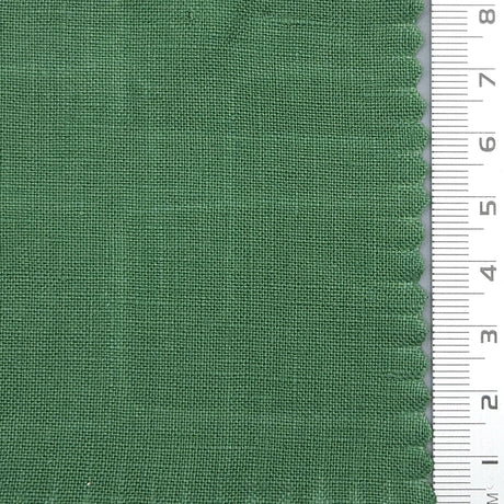 14s Premium Solid Washing Linen Woven Fabric - FAB1661 - 1.Lochinvar-2.Hunter Green-3.Chino-4.Lemon Grass-5.Blanc-6.Oyster Pink-7.Eagle-8.Solitude-9.Chetwode Blue-10.Cumulus 
