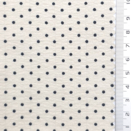 Polka Dot Polyester Woven Fabric - FAB1971 - Beige
