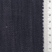 Navy Black Slim Non-fade Cotton Woven Fabric - FAB1839