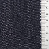 Navy Black Slim Non-fade Cotton Woven Fabric - FAB1839