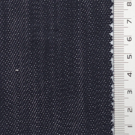 Navy Black Slim Non-fade Cotton Woven Fabric - FAB1839