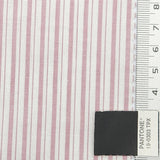 Block Stripe YarnDyed Cotton Woven Fabric - FAB1742 - 1.Cream-2.Light Pink-3.Light Blue-4.Medium Blue-5.Black 