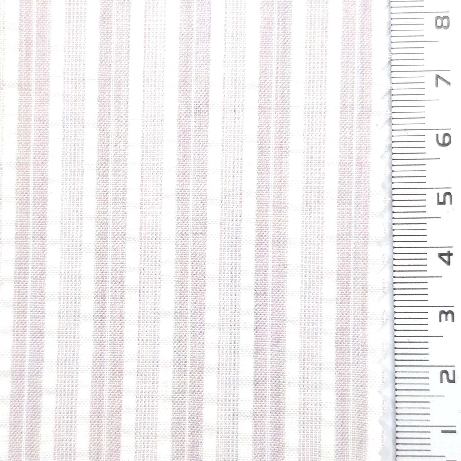 1: Beige-2: Pale Pink-3: Pale Green-4: Pale Yellow-5: Black - Dobby Stripe Woven Cotton Poly Shirting Fabric - FAB 1859