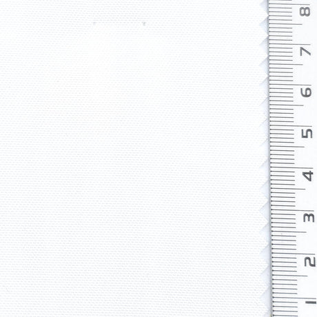 White - Canvas Poly Woven Fabric - FAB1883