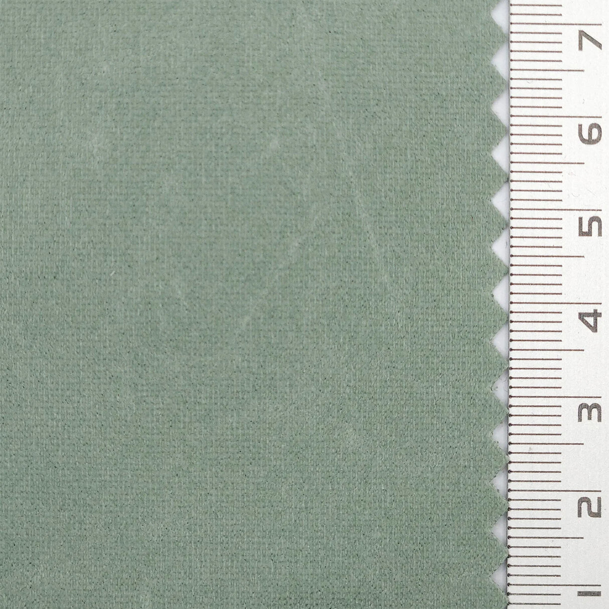 Solid Crack Suede Polyurethane Polyester Knit Fabric - FAB1764 - Sage