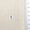 Cream - Brushed Rib Poly Rayon Knit Fabric - FAB1856