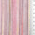 Rose Pink Multi-color Striped Textured Cotton Poly Woven Fabric - FAB1827