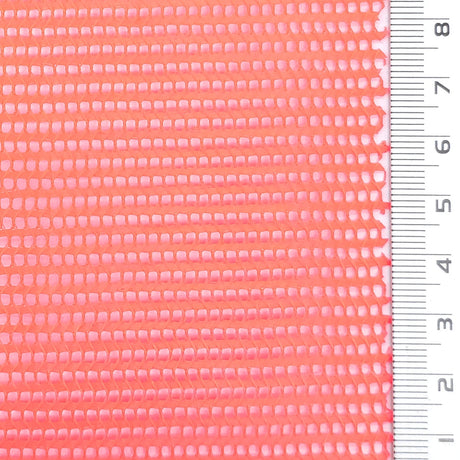 1: Off White-2: Coral Pink-3: Beige-4: Light Gray-5: Cream - Resin Finished Rigid Nylon Mesh Knit Fabric - FAB 1943