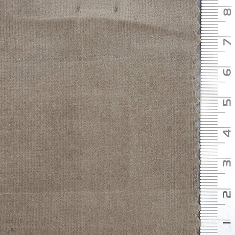 28Wale Solid Corduroy Cotton Spandex Woven Fabric - FAB1666 - 1.Soft Amber-2.Schooner-3.Sandrift-4.Barley Corn-5.Oyster Pink-6.Puce-7.Nebula-8.Lunar Green-9.Aztec-10.Apache 