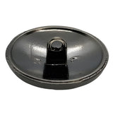 Gunmetal Concentric Circle Button, 15~25mm, Cast Metal Shank, Antique Finish - FBTN272 - Nickel / 15mm-Nickel / 18mm-Nickel / 21mm-Nickel / 23mm-Nickel / 25mm 