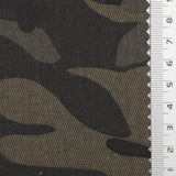 Olive Sturdy Camouflage Cotton Woven Fabric - FAB1843