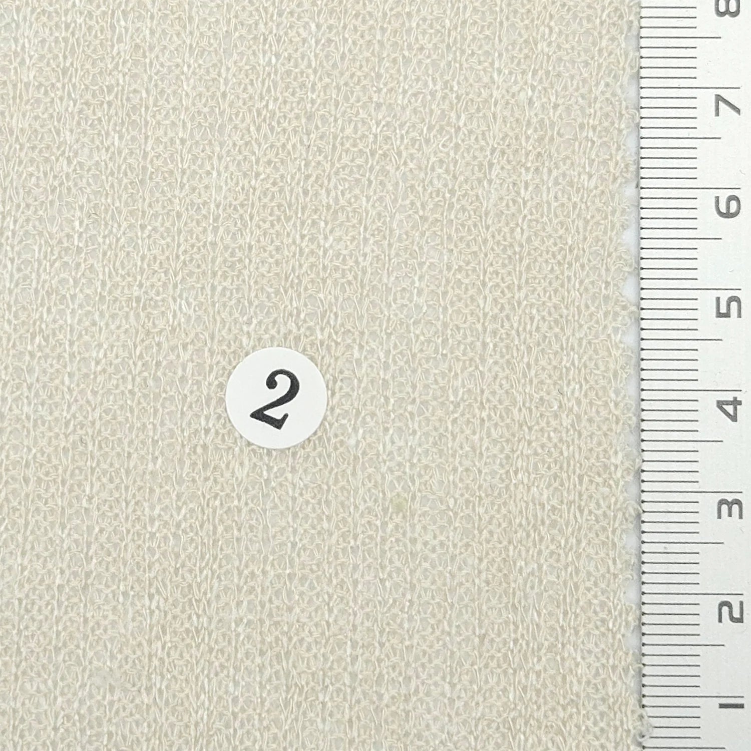 Like Pleated Solid Rib Linen Polyester Knit Fabric - FAB1768 - 1.Ivory-2.Ecru-3.Blush pink-4.Sky blue-5.Butter yellow-6.Sage green-7.Lilac-8.Warm gray-9.Heather gray-10.White 