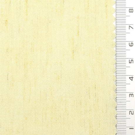 Solid Crinkled Plain Cotton Polyester Linen Woven Fabric - FAB1772 - 1.Yellow beige-2.Light yellow-3.Light peach-4.White-5.Light pink-6.Natural-7.Light grey-8.Sage green-9.Powder blue-10.Medium grey 
