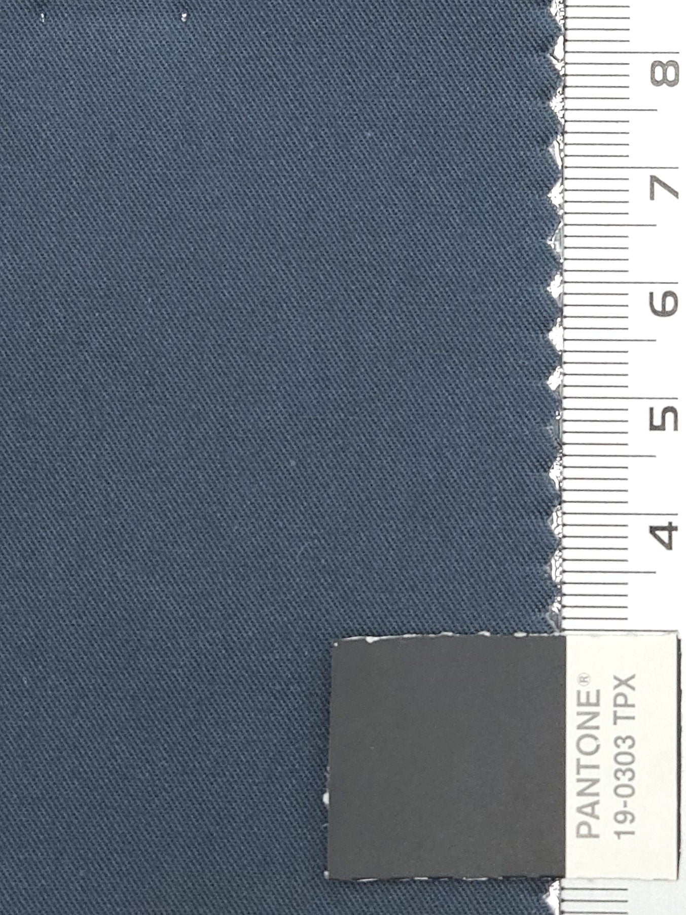 30'S Twill Cotton Woven Fabric | FAB1176 - Davy Grey