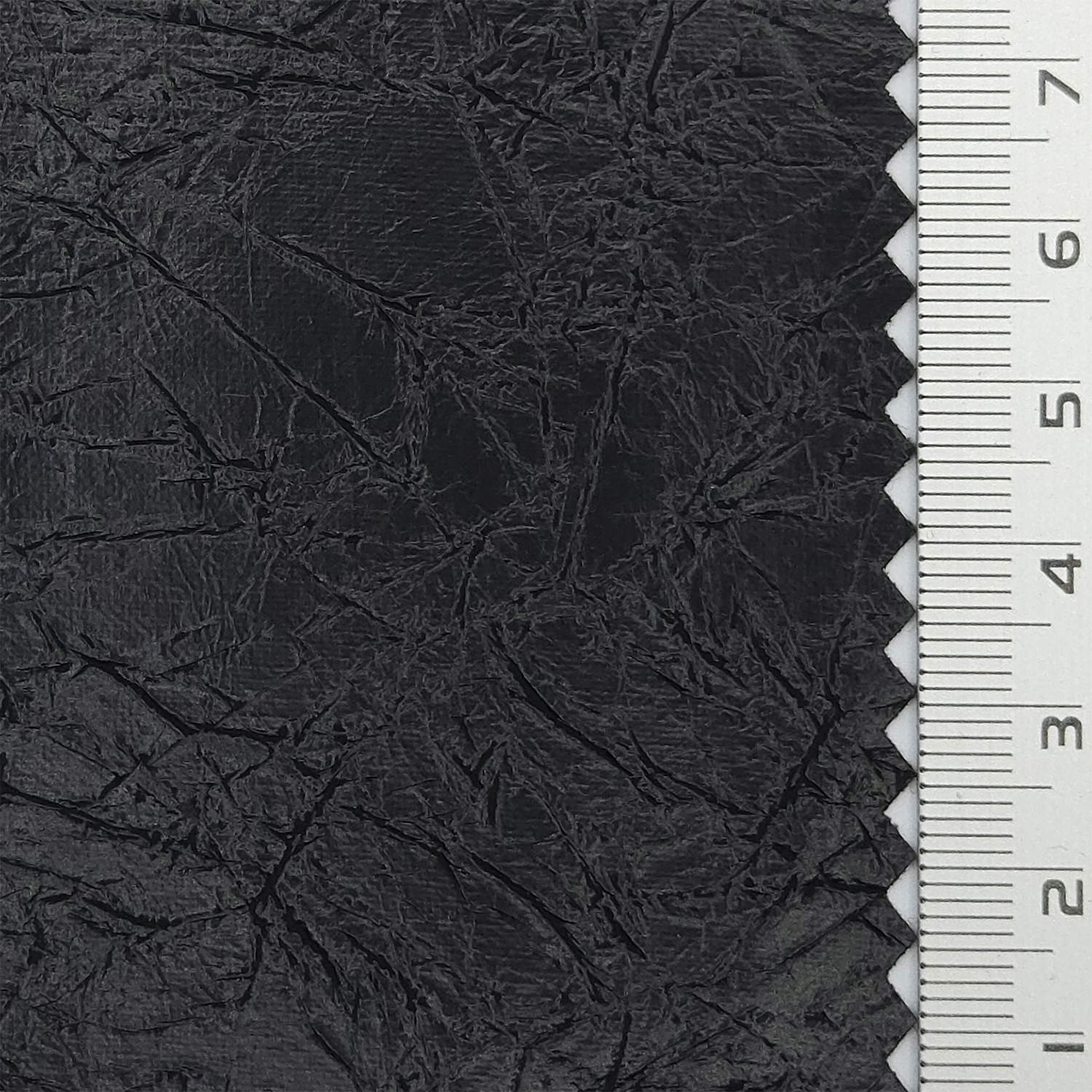 Tie Dye Leather Polyester Polyurethane Knit Fabric - FAB1804 - 1.Navy blue-2.Black-3.Dark brown-4.Charcoal gray-5.Olive green-6.Taupe brown-7.Gray Black 