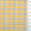 Periwinkle Blue Washing Check Cotton Poly Woven Fabric - FAB1831