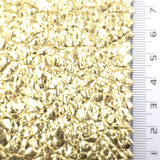Metallic Gold - Cracked Foil Woven Nylon Pu Fabric - FAB1854
