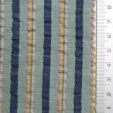 Stripe Jacquard YarnDyed Polyester Cotton Woven Fabric | FAB1583 | 1.Pale Taupe, 2.Heather, 3.Coral Tree, 4.Pale Brown, 5.Quill Grey, 6.Black by Fabricis.com #