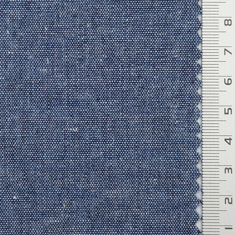Solid Oxford Cotton Linen Polyester Woven Fabric - FAB1790 - 1.Medium denim blue-2.Dark navy blue-3.Light powder blue-4.Soft yellow/chartreuse-5.Blush pink-6.Light sage grey-7.taupe-8.White-9.Black 