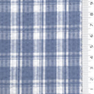 1: Black-2: Blue-3: Navy Blue-4: Black-Swatch - Lightweight Crisp Check Cotton Poly Shirting Woven Fabric - FAB 1925