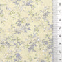 Print Leaf Embroidery Cotton Woven Fabric - FAB1821 - Beige
