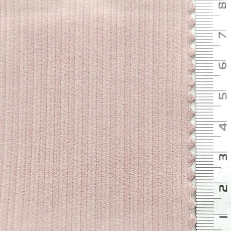 11Wale Solid Corduroy Cotton Woven Fabric - FAB1655 - 1.Petite Orchid-2.Oyster Pink-3.Milk White-4.Sour Dough-5.Pale Taupe-6.Shingle Fawn-7.Dark Tan-8.Cigar-9.Japonica-10.Sand Dune 