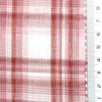 Light Red - Plaid Woven Cotton Fabric - FAB1860