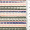 Stripe Rib YarnDyed Cotton Knit Fabric - FAB1777 - 1.Red-2.Green-3.Pink-4.Light blue-5.Black 