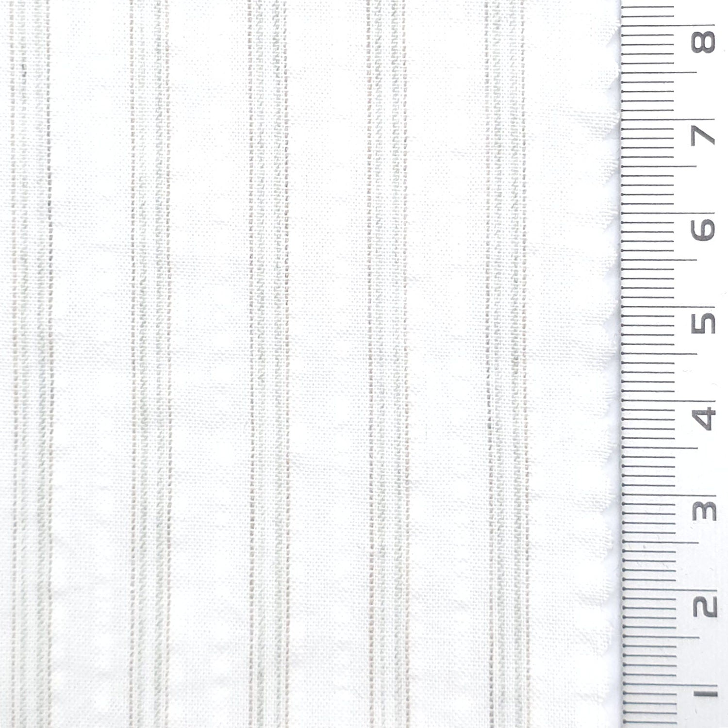 Bengal Stripe 100% Cotton Woven Fabric - FAB1968 - Grey