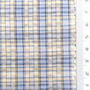 Light Blue - Plaid Cotton Woven Fabric - FAB1862