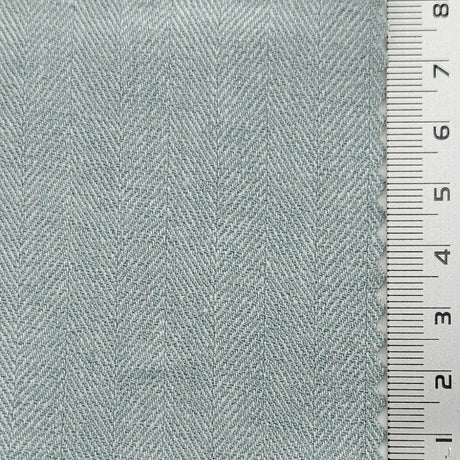 Herringbone Enzyme Washing Rayon Spandex Cotton Linen Woven Fabric - FAB1652 - 1.Echo Blue-2.Tower Grey-3.Gimblet-4.Mercury-5.Chatelle-6.Bizarre-7.Bison Hide-8.Sisal-9.Casper-10.N/A 